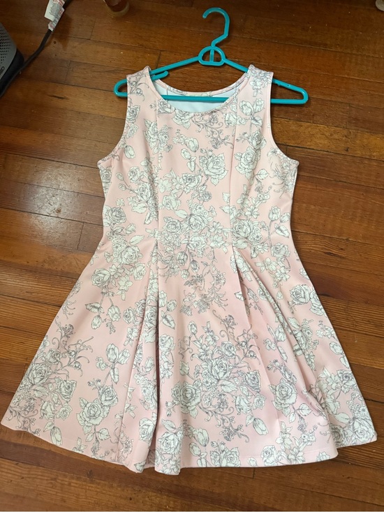 Elodie Dresses & Skirts - Women’s Pink Floral Fit-and-Flare Dress